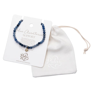 Healing Gem Bracelet - Support - Blue Aventurine