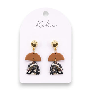 KiKi Gold Foil Glitz Earrings