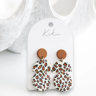 Kiki Leopard Earrings