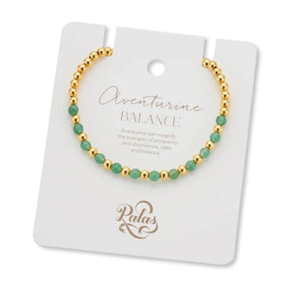 Palas Lotus Purity Bracelet - Balance - Aventurine