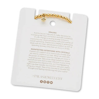 Palas Lotus Purity Bracelet - Balance - Aventurine
