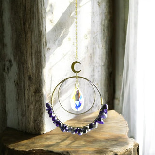 Aurora Suncatcher Lapis Lazuli - Peace & Spiritual Enlightenment