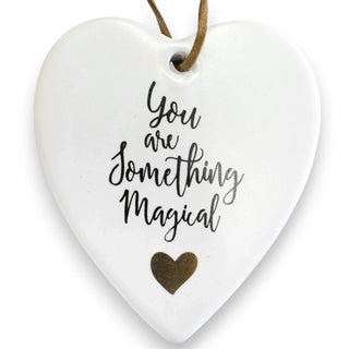 Ceramic Hanging Heart - Magical