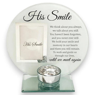 Memorial Photo Frame - His Smile