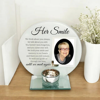 Memorial Photo Frame - Her Smile