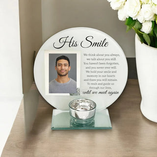 Memorial Photo Frame - His Smile