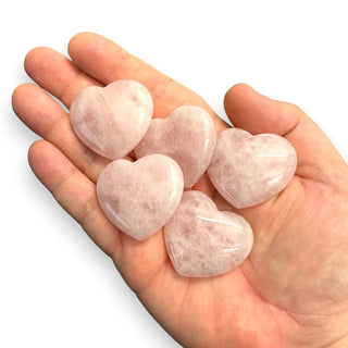 Nurture My Life Mini Heart - Rose Quartz