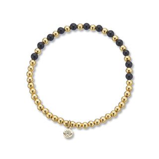 Palas Lotus Purity Bracelet - Energy - Onyx