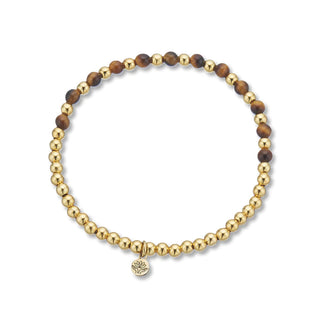 Palas Lotus Purity Bracelet - Luck - Tiger's Eye