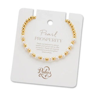 Palas Lotus Purity Bracelet - Prosperity - Pearl