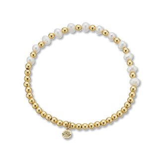 Palas Lotus Purity Bracelet - Prosperity - Pearl