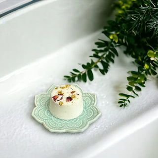 Nurture My Life Shower Steamer Bowl - Mint Mandala