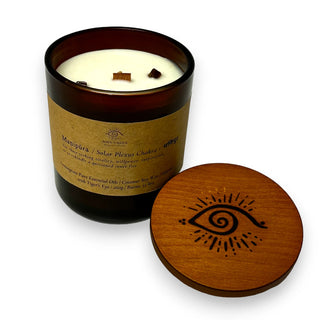 Amavasya Healing Meditation Essential Oil Candle - Maṇipūra / Solar Plexus Chakra