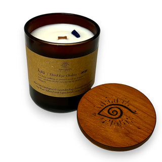 Amavasya Healing Meditation Essential Oil Candle - Ájñá / Third Eye Chakra