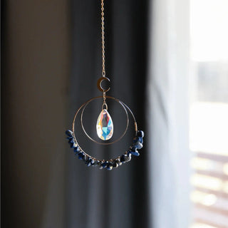 Lucy Fox Aurora Suncatcher Lapis Lazuli - Peace & Spiritual Enlightenment