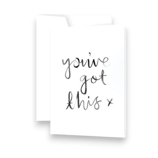 Greeting Card - You've Got This