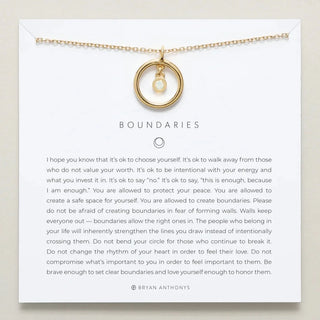 Bryan Anthonys Boundaries - Necklace Gold