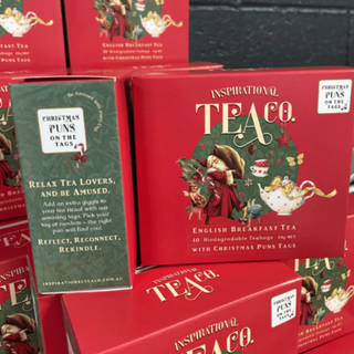 Inspirational Tea Co Christmas Puns Tea Bags 10 pack