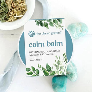 The Physic Garden Calm Balm Mandarin & Cedarwood 50g