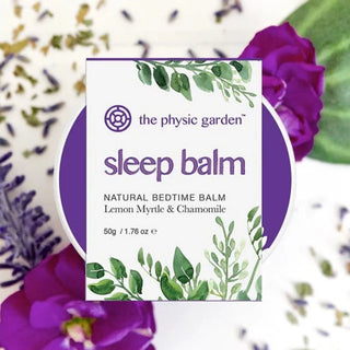 The Physic garden Sleep Balm - Lemon Myrtle & Chamomile 50g