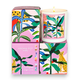 Deb McNaughton artist Soy Candle - Lemongrass + Kaffir Lime